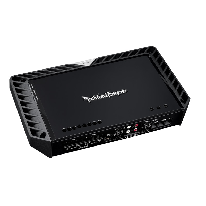 Rockford Fosgate T400-4 Power 400 Watt 4 Channel Amplifier: T400-4